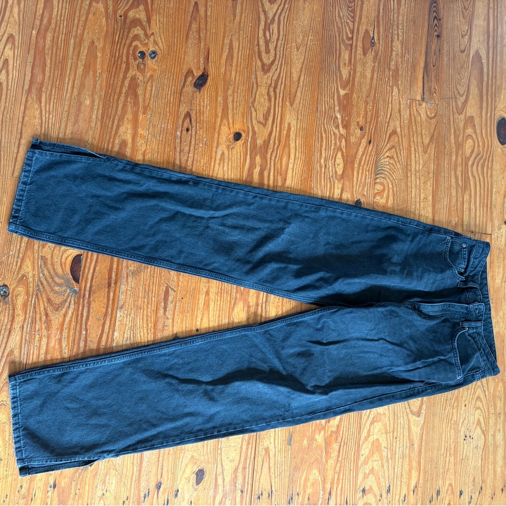 Ksubi Women's Straight Leg Jeans in Dark Blue